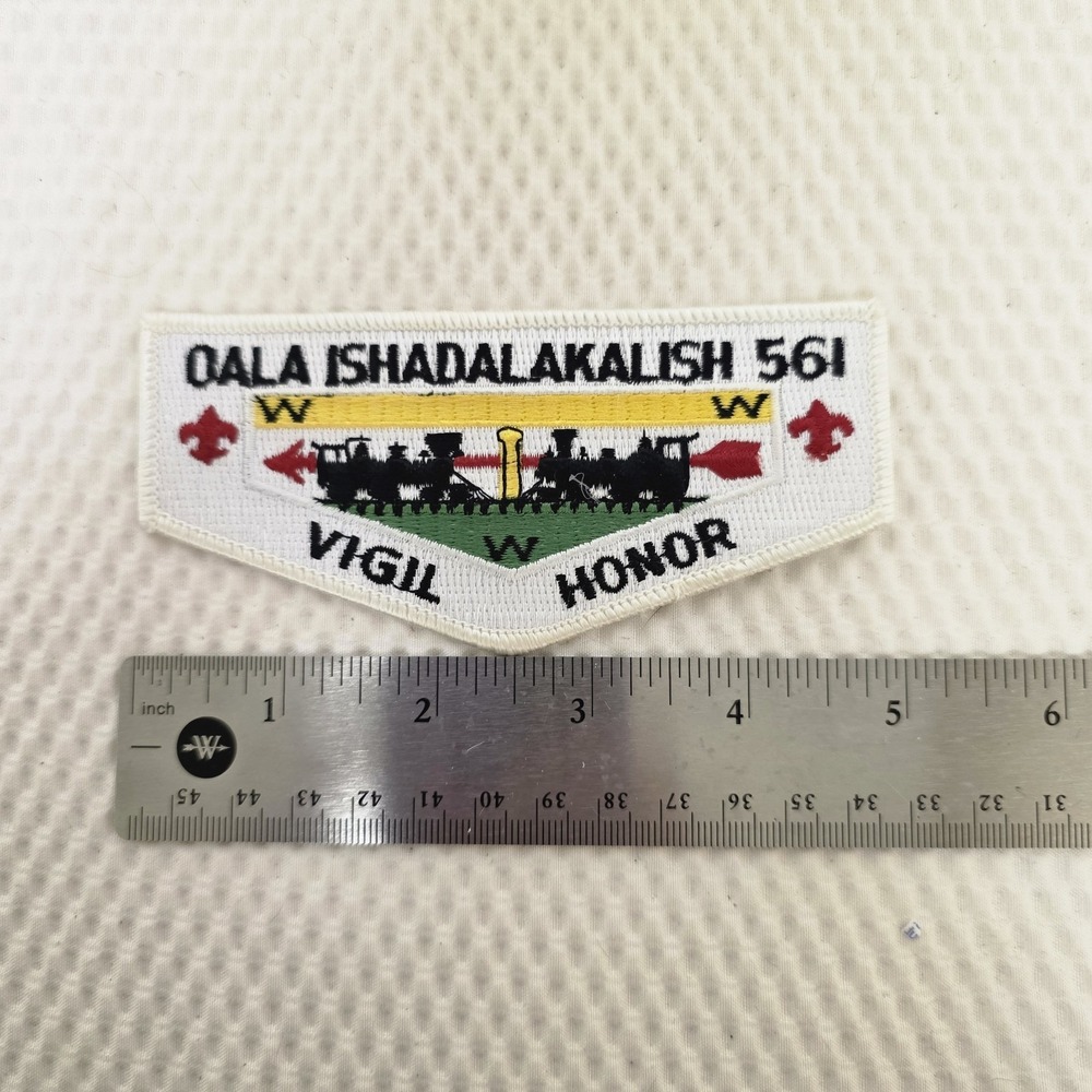 Oala Ishadalakalish 561 Vigil Honor Patch WWW Boy Scouts of America BSA Merit - Picture 1 of 2